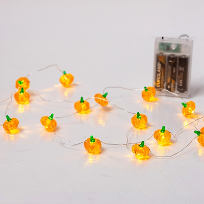 ΣΕΙΡΑ, 20 MINI LED, ΚΟΛΟΚΥΘΑ ΜΕ ΠΡΑΣΙΝΟ ΚΟΤΣΑΝΙ, ΜΠΑΤΑΡΙΑΣ 3xAA, ΧΡΟΝΟΔΙΑΚΟΠΤΗ, ΑΣΗΜΙ ΧΑΛΚΙΝΟ ΚΑΛΩΔΙΟ, ΘΕΡΜΟ ΛΕΥΚΟ LED, ΑΝΑ 10cm, ΠΡΟΕΚΤΑΣΗ ΠΑΡΟΧΗΣ 30cm, IP20