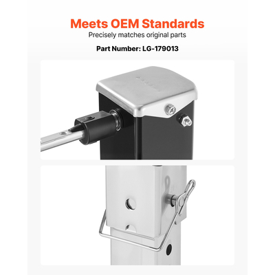 Πόδι προσγείωσης πέμπτου τροχού VEVOR RV 179013 για Lippert Venture 32,5 ιντσών