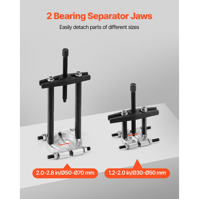 Σετ εξολκέων ρουλεμάν VEVOR 14 τεμαχίων, εργαλείο διαχωρισμού ρουλεμάν με θήκη 5 τόνων