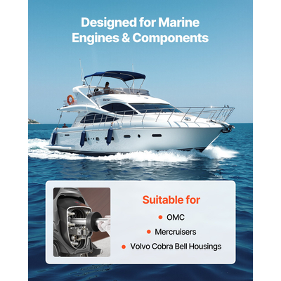 VEVOR Εργαλείο ευθυγράμμισης Gimbal Bearing Puller Installer for Mercruisers OMC Volvo