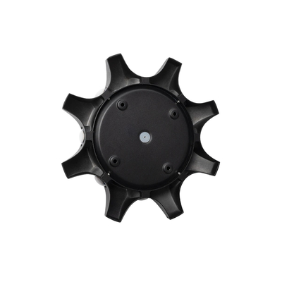 GLOBOSTAR® SPARK 60684 Μοντέρνο Φωτιστικό Τοίχου - Απλίκα LED 16W 2000lm 30° AC 220-240V Αδιάβροχο IP65 Θερμό Λευκό 2700K - CREE XPE Chip & TÜV SÜD Driver - Μαύρο Ματ - Μ25 x Π6 x Υ25cm - 5 Χρόνια Εγγύηση