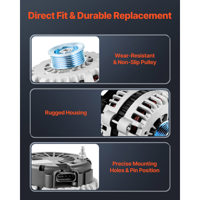 Δυναμό VEVOR για Chevy Trailblazer 4.2L GMC Envoy 4.2L 02-05