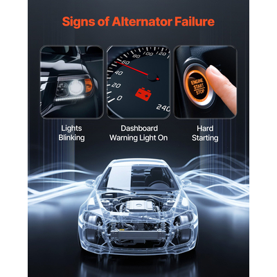 Δυναμό VEVOR για Chevy Impala LS LT 3.5L 06-11 Μόντε Κάρλο 06