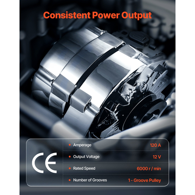 Δυναμό αυτοκινήτου VEVOR για Apollo 4.1L 1973-1974 1978-1979 Century 3.2L