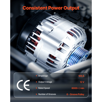 Δυναμό VEVOR για Cadillac Escalade EXT 6.0L 03-04 Chevy GMC