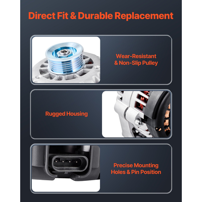 Δυναμό VEVOR για Cadillac Escalade EXT 6.0L 03-04 Chevy GMC