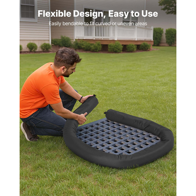 Κάλτσα φίλτρου ιζημάτων VEVOR 4 τεμάχια 5 ίντσες x 10 πόδια Προστασία αποχέτευσης ελέγχου διάβρωσης