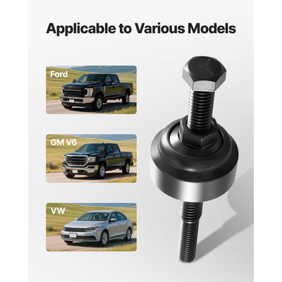 Κιτ εργαλείων αφαίρεσης τροχαλίας αντλίας υδραυλικού τιμονιού VEVOR για Ford GM