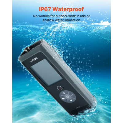 Φορητό κιτ μετρητή διαλυμένου οξυγόνου VEVOR 0,0-20,0 mg/L