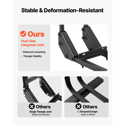 Λαβή πίσω καθίσματος καροτσιού γκολφ VEVOR για τα περισσότερα καροτσάκια γκολφ με μεταλλικές πλάκες στήριξης