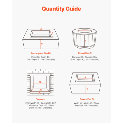 VEVOR 10 LBS Γυάλινες πέτρες τζακιού 3/4 ιντσών για τζάκι 3 χρώματα