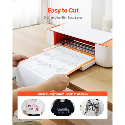 VEVOR Θερμομεταφοράς Βινυλίου HTV Σίδερο σε Βινύλιο Δέσμη 50 τεμαχίων 304,8 x 304,8 mm