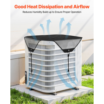 Κάλυμμα κλιματιστικού VEVOR 810x810 mm, ανθεκτικό σε σχίσιμο, για εξωτερικούς χώρους