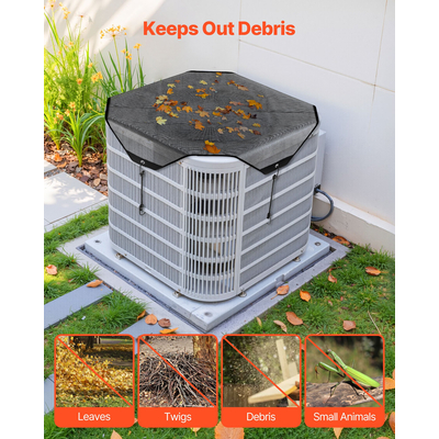 Κάλυμμα κλιματιστικού VEVOR 710x710 mm, ανθεκτικό σε σχίσιμο, για εξωτερικούς χώρους