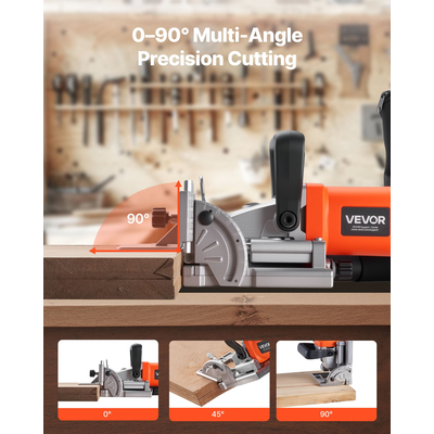 Κόφτης Πλακών Μπισκότων VEVOR 5.9A 11600 RPM με Κινητήρα Ξύλων Μπισκότων
