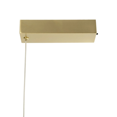 kelvo® GLOW 61663 Μοντέρνο Κρεμαστό Φωτιστικό Οροφής LED 45W 4500lm 360° AC 220-240V IP20 Ρυθμιζόμενο Λευκό CCT με Χειριστήριο από 2700K έως 6000K Dimmable - Lumileds SMD Chip - Χρυσό Πλατίνα & Λευκό Νήμα - Μ150 x Π35 x Υ50cm - 3 Χρόνια Εγγύηση