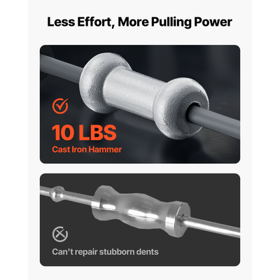 Κιτ εξολκέα βαθουλωμάτων VEVOR, εξολκέας βαθουλωμάτων με συρόμενο σφυρί, σετ επισκευής βαθουλωμάτων αυτοκινήτου 10 λίβρες