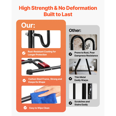 Βάση ποδηλάτου VEVOR για ποδήλατα βουνού και δρόμου 16 έως 27,5 ιντσών