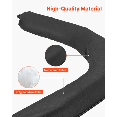 Κάλτσα φίλτρου ιζημάτων VEVOR 5in x 10ft Κάλτσα λάσπης, έλεγχος διάβρωσης, προστασία αποχέτευσης