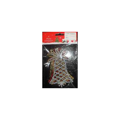 Σετ Χριστουγεννιάτικα στολίδια - 13cm - 230515
