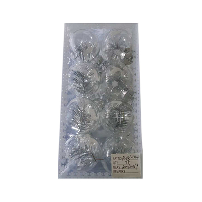 Σετ Χριστουγεννιάτικες μπάλες - 6cm - 16pcs - 232143