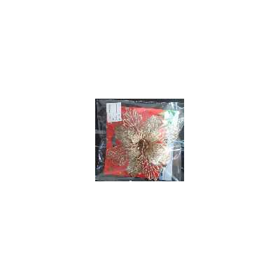 Χριστουγεννιάτικo στολίδι - Λουλούδι - 15cm - 230096