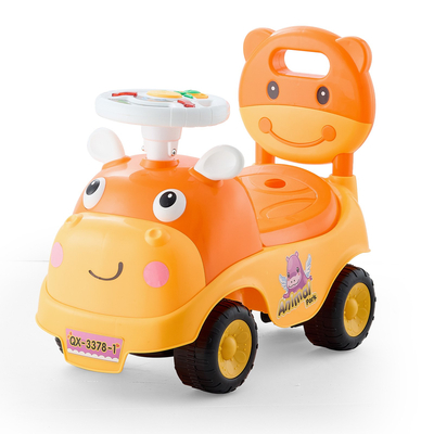 Παιδικό καρότσι VEVOR Ride On Push Car 22 kg με δυνατότητα μεταφοράς ποδιών και μουσικής για παιδιά