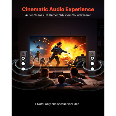 Ηχείο δαπέδου VEVOR 2 δρόμων, επιδαπέδιο ηχείο πύργου 200W Peak Single