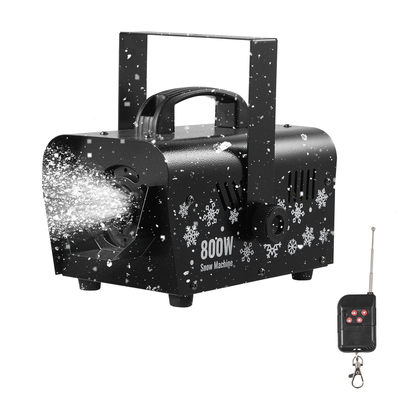 Μηχανή χιονιού VEVOR, Ισχυρή μηχανή χιονιού 1500W, Φορητή/Κρεμαστή, Ασύρματο τηλεχειριστήριο, Μηχανή χιονονιφάδων με δεξαμενή υγρού 5L, Μηχανή κατασκευής χιονονιφάδων για διακόσμηση χριστουγεννιάτικου πάρτι εξωτερικού και εσωτερικού χώρου