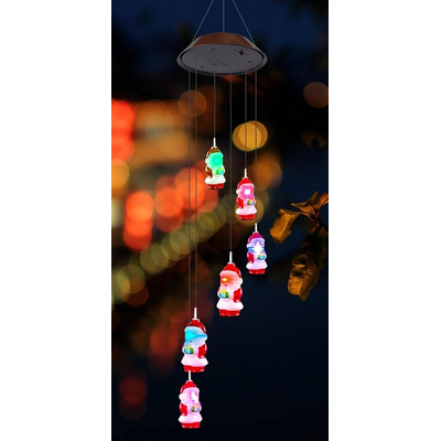 Ηλιακό χριστουγεννιάτικο διακοσμητικό με φωτισμό LED - Άγιος Βασίλης - 150562