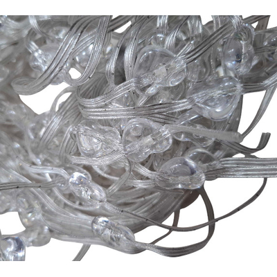 Χριστουγεννιάτικα φώτα LED με προγράμματα - Κουρτίνα - 3m*3m - RGB - 272339 - Hearts