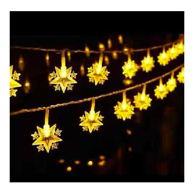 Χριστουγεννιάτικα φωτάκια LED μπαταρίας - Stars - 3m/20LED - 272373