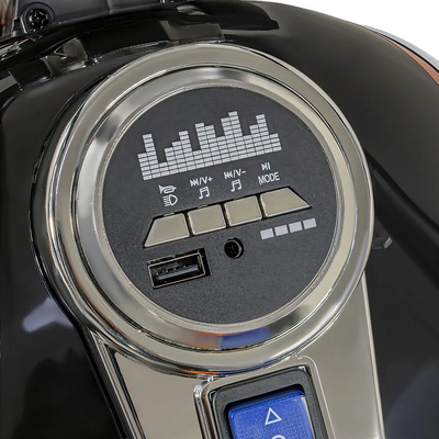 Παιδικό ηλεκτροκίνητο τρίκυκλο scooter με φάρο - BJQ-6388 - 701114 - White/Orange