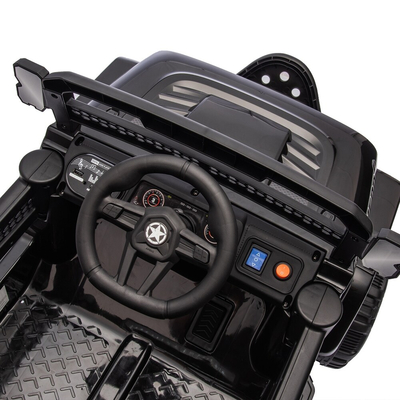 Παιδικό ηλεκτροκίνητο αυτοκίνητο Τζιπ με χειριστήριο - BDQ-1208 - 701116 - Black