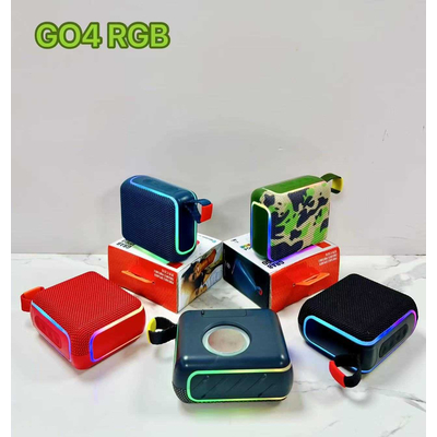 Ασύρματο ηχείο Bluetooth - G04 - LED RGB - 813645 - Grey