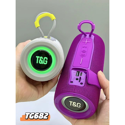 Ασύρματο ηχείο Bluetooth - TG-682 - 813515 - Grey