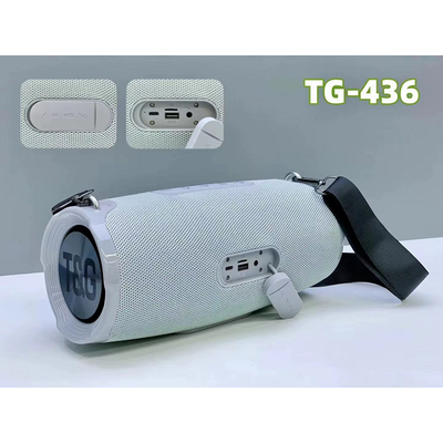 Ασύρματο ηχείο Bluetooth - TG-436 - 813546 - Grey