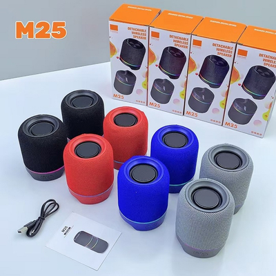 Ασύρματο ηχείο Bluetooth διπλό - M25 - 813638 - Black