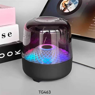 Ασύρματο ηχείο Bluetooth με φωτισμό LED - TG-463 - 813577 - Black