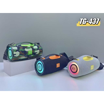 Ασύρματο ηχείο Bluetooth - TG-437 - LED RGB - 813553 - Army Green