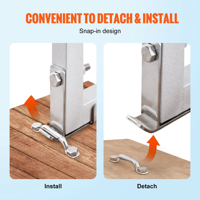 Σκάλα αποβάθρας VEVOR, αφαιρούμενη 3 σκαλοπάτια, χωρητικότητα φορτίου 500 λίβρες, σκάλα σκαφών από κράμα αλουμινίου με πλάτος σκαλοπατιού 3,1&#039;&#039; και αντιολισθητικό λαστιχένιο υπόστρωμα, εύκολη εγκατάσταση για επιβίβαση σε πλοίο/λίμνη/πισίνα/θαλάσσιο σκάφος