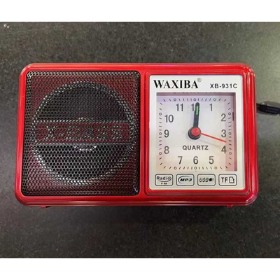 Επαναφορτιζόμενο ραδιόφωνο - XB-931C - Waxiba - 809314