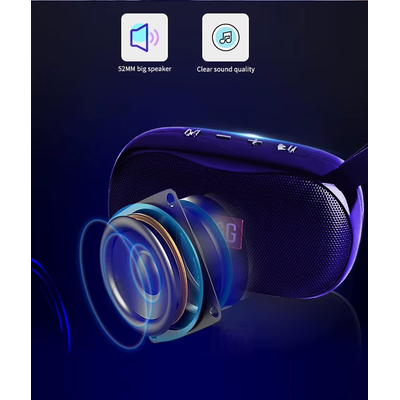 Ασύρματο ηχείο Bluetooth - TG173 - 887066 - Pink