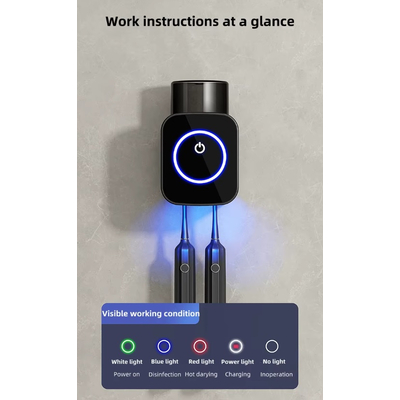 Βάση αποστείρωσης οδοντόβουρτσας - JX-5589 - 961028 - Black