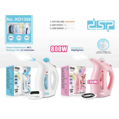 Ατμοκαθαριστής ρούχων χειρός - KD1356 - Pink - DSP - 618441