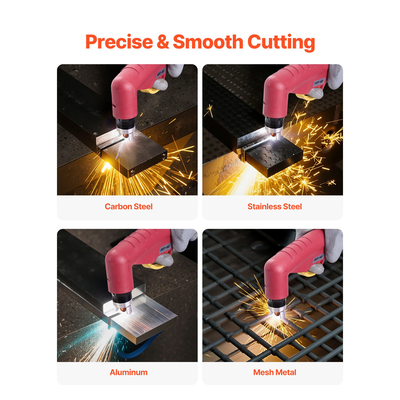 Κόφτης Πλάσματος VEVOR, Μηχανή κοπής πλάσματος 65A χωρίς αφή, με πιλοτικό τόξο, χωρίς υψηλή συχνότητα - με λειτουργία 2T/4T και ρυθμιζόμενο χρόνο PT, μετατροπέας IGBT με ψηφιακή οθόνη για επισκευές στο σπίτι, εργαστήρια