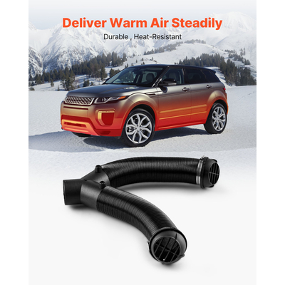 Κιτ εξαερισμού αγωγού σωλήνα θερμαντήρα ντίζελ VEVOR, Σετ εξαερισμού εξόδου θερμού αέρα σωλήνα θερμαντήρα 75 mm με σύνδεσμο σχήματος Y και σφιγκτήρες αεραγωγού, Κιτ εξαερισμού αεραγωγών θερμαντήρων στάθμευσης για θερμαντήρες ντίζελ 2KW 5KW 8KW, Μαύρο