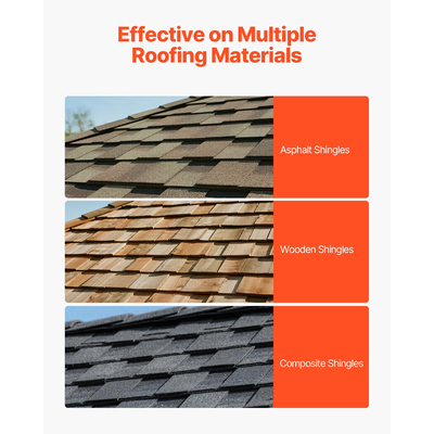 Φτυάρι κεραμιδιών VEVOR 2 τεμάχια, σκαλιστήρι κεραμιδιών με λαβή D, υψηλής σκληρότητας χάλυβα 45# και ελαφρύ, εύκολο σκίσιμο στέγης και εργαλείο καρφιών, ιδανικό για εμπορική και οικιακή χρήση, πορτοκαλί