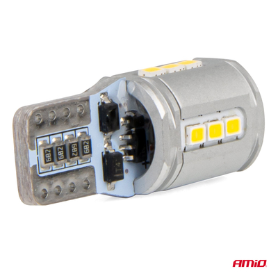 T10e W5W 12/24V 15x2016 SMD LED CAN-BUS ΛΕΥΚΟ 2ΤΕΜ. AMIO