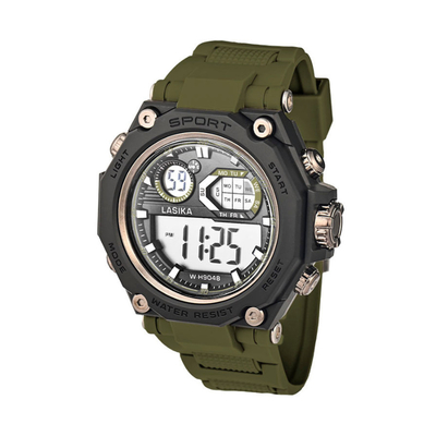Ψηφιακό ρολόι χειρός - LS9048 - Lasika - 817339 - Green